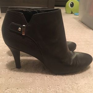 Dark brown booties!!